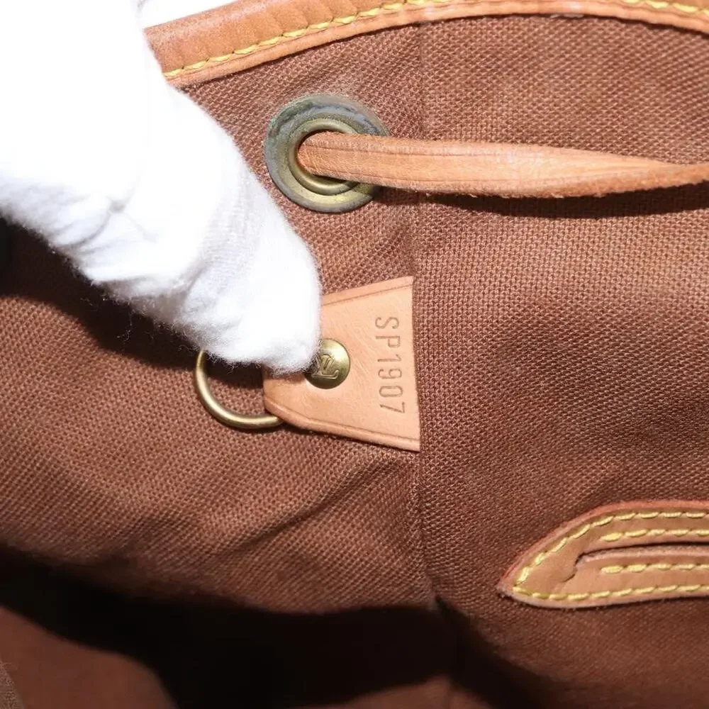 Louis Vuitton Monogram Montsouris MM Backpack Brown